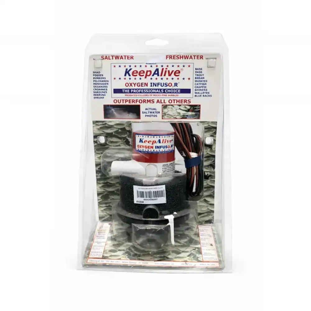 OXYGEN INFUSOR KEEP ALIVE