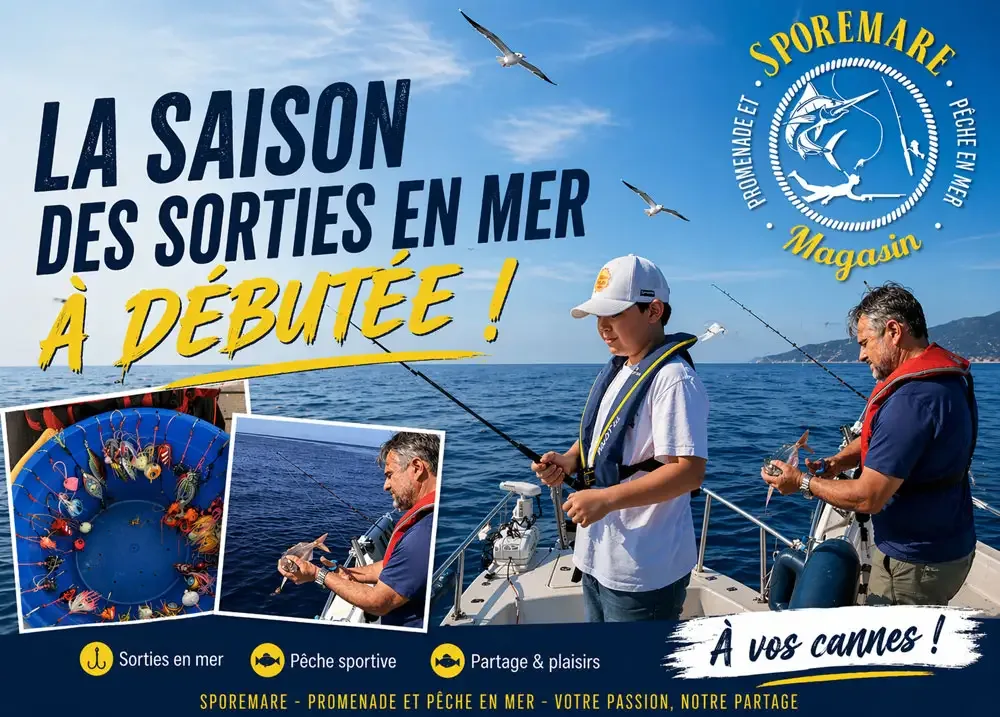 Sorties en mer & pêche à Porticcio | Saison estivale — SporeMare — Spor U Mare