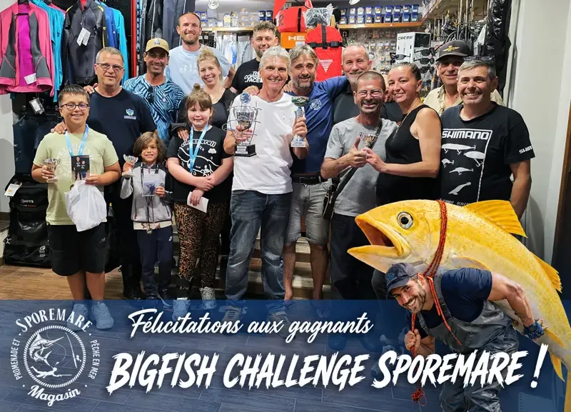 CLASSEMENT OFFICIEL – BIGFISH SPOREMARE — Sporemare